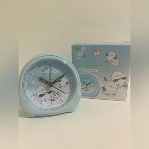 Japan Enaga Long Tailed Bird Mini Clock